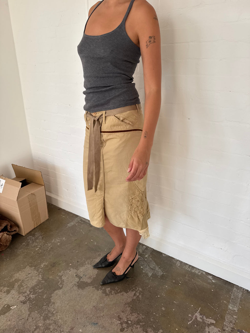 marithe francois girbaud skirt