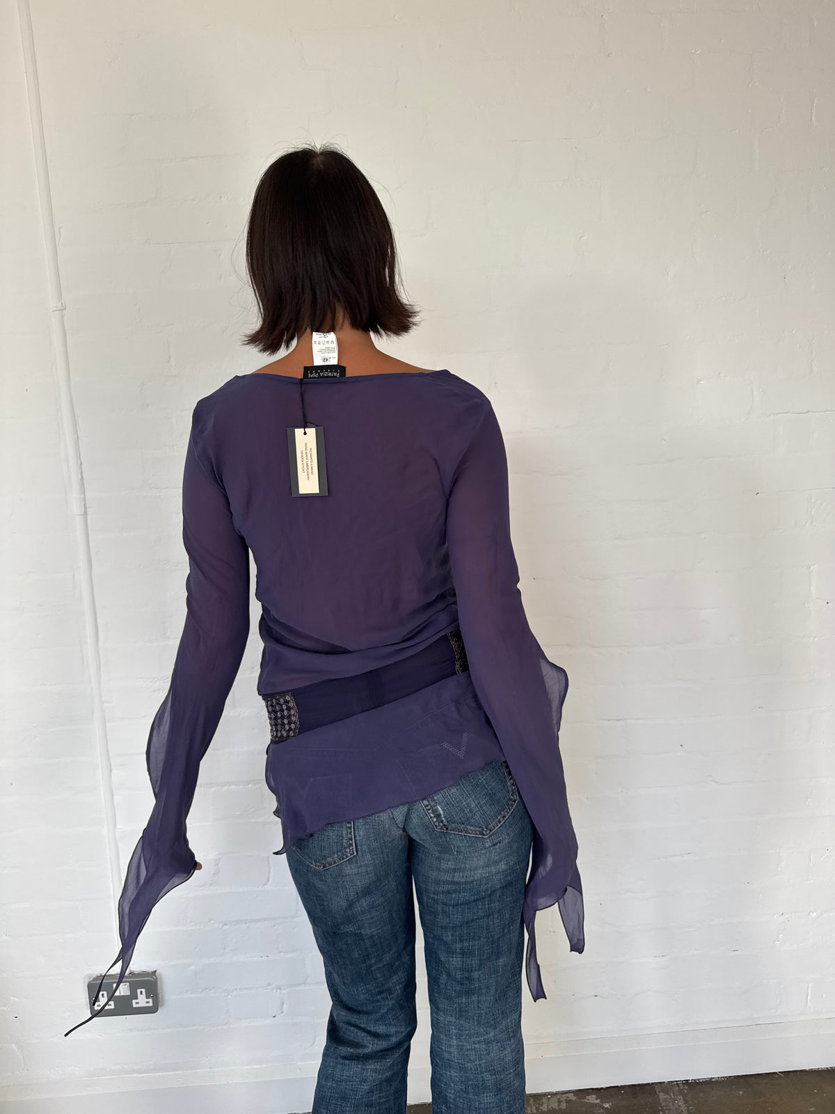 Patrizia pepe silk top