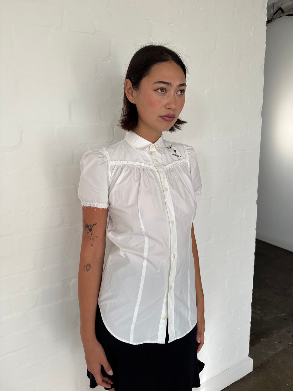 dsquared2 white shirt