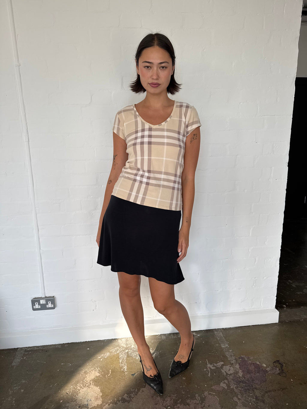 Burberry nova check top
