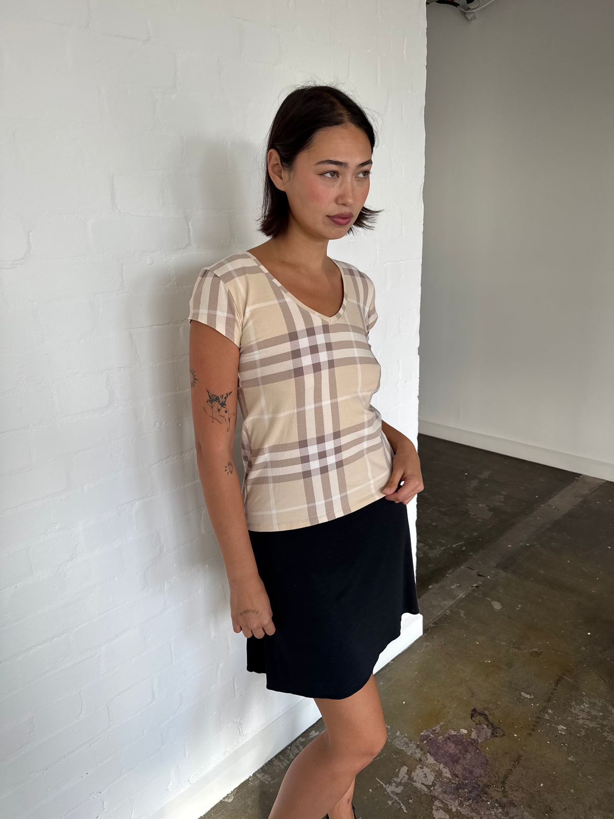 Burberry nova check top