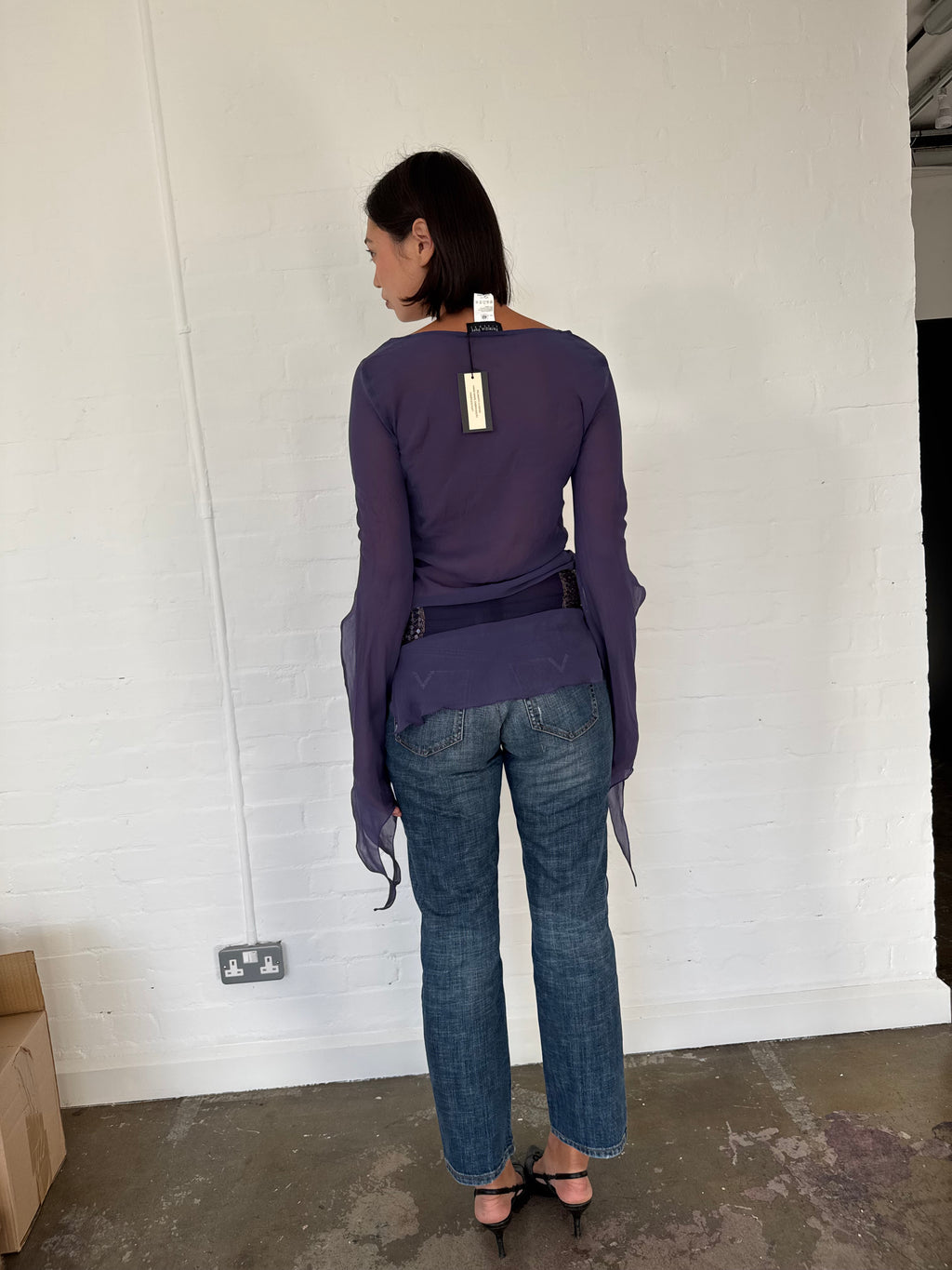 Patrizia pepe silk top