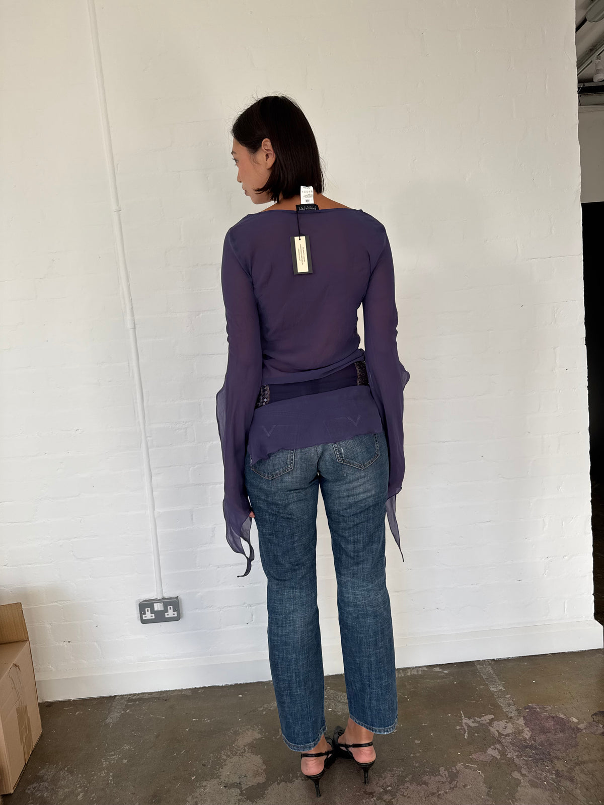 Patrizia pepe silk top