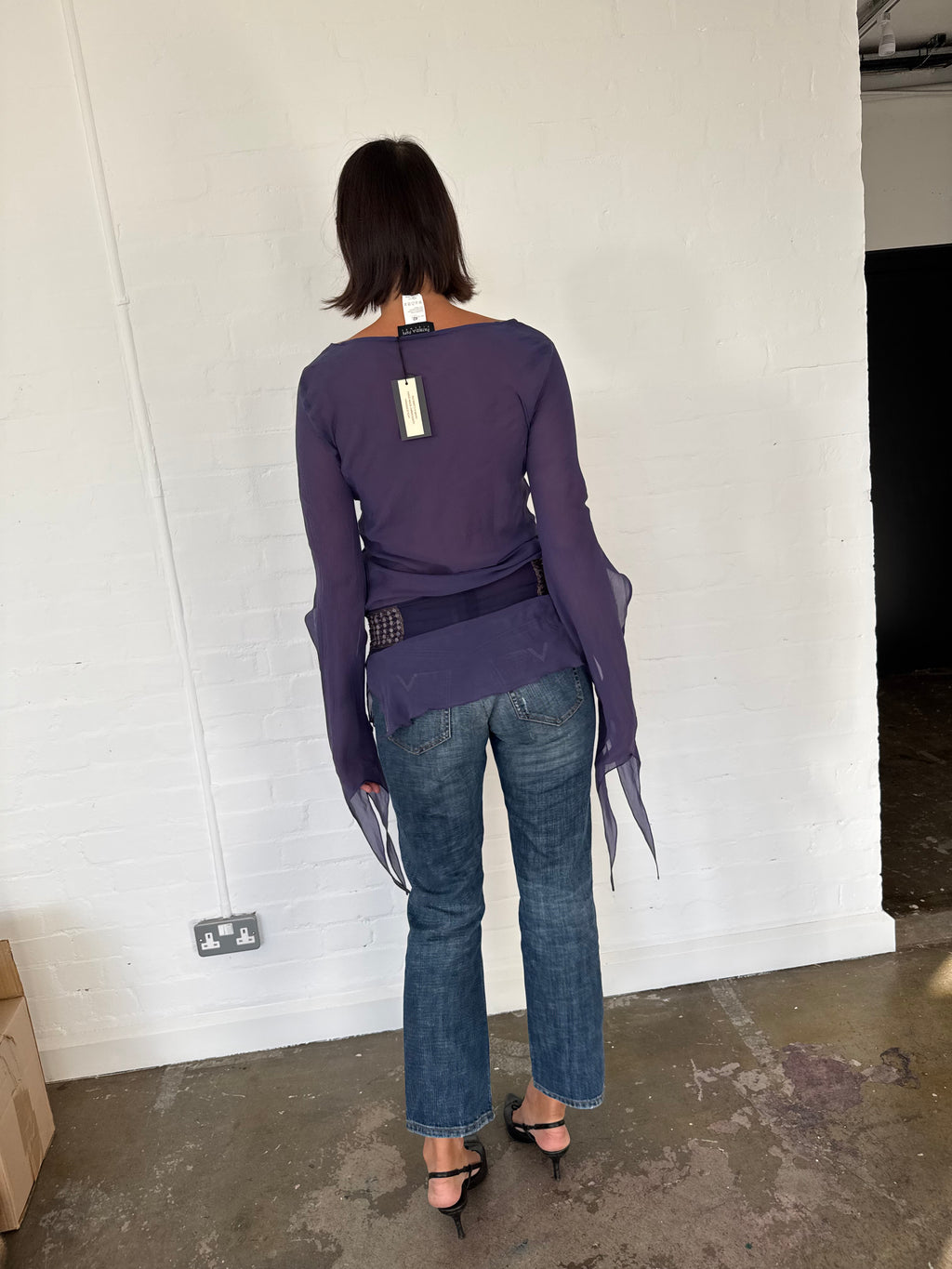 Patrizia pepe silk top