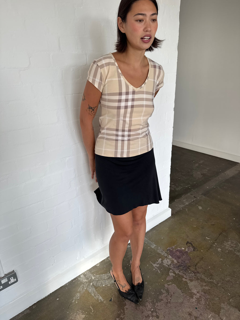 Burberry nova check top