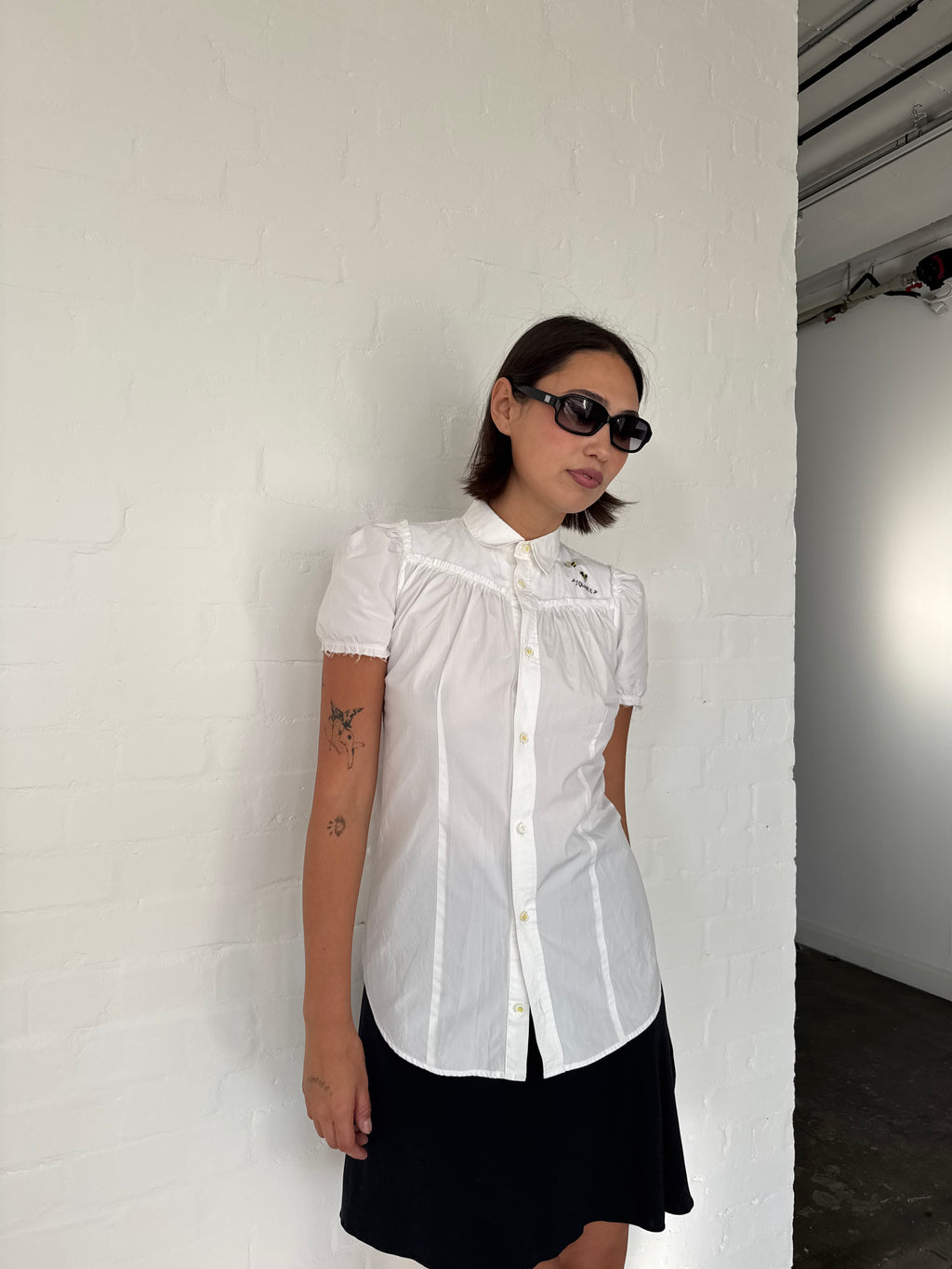 dsquared2 white shirt