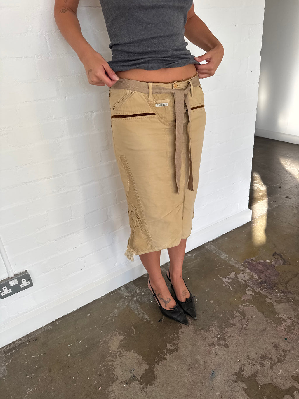marithe francois girbaud skirt