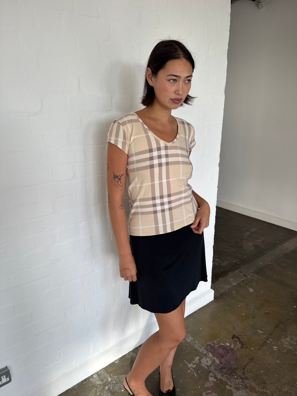Burberry nova check top