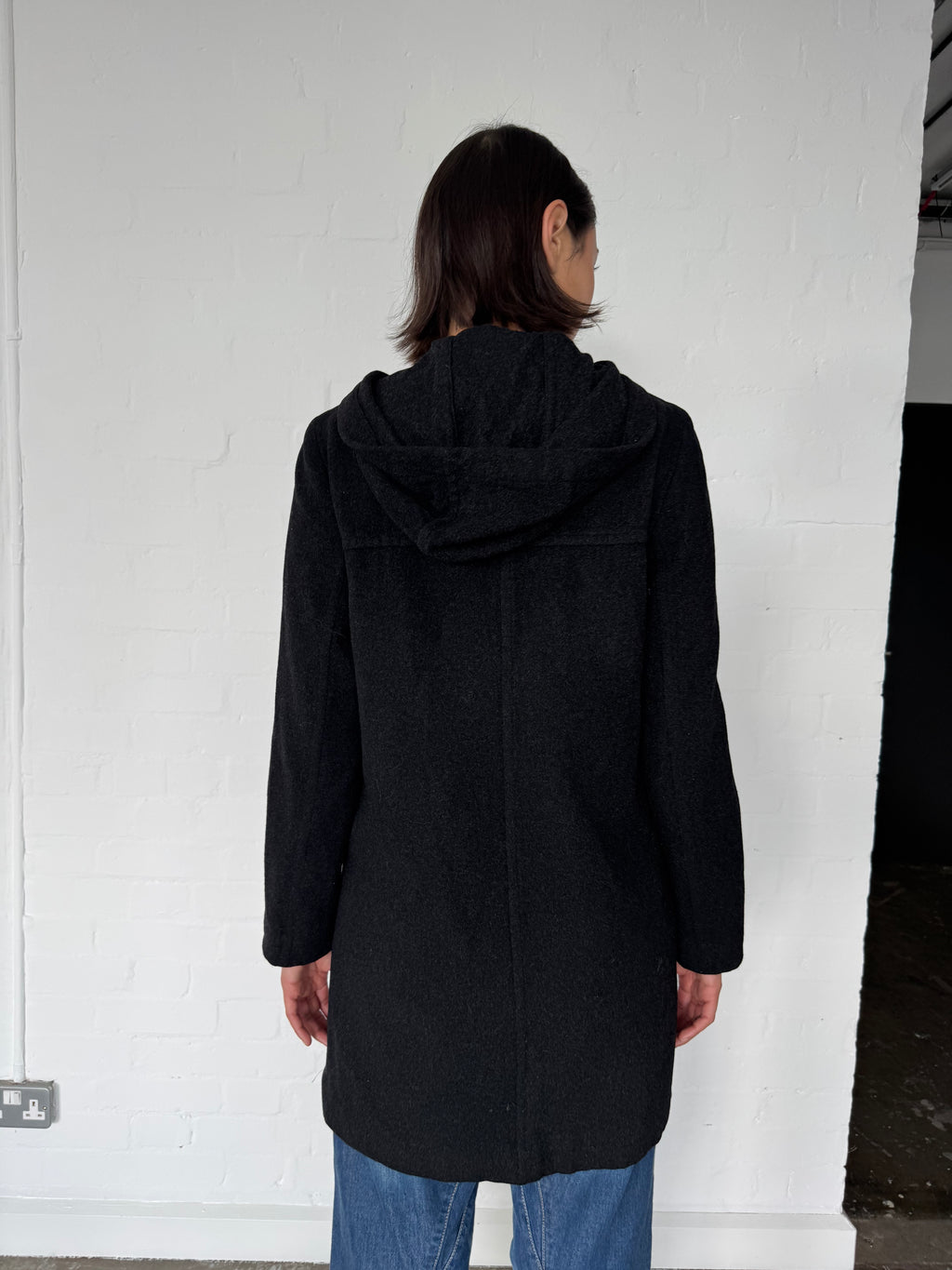 vintage burberry blue label coat