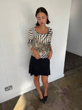 roberto cavalli animal print top