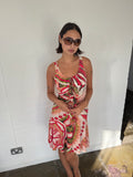 roberto cavalli s/s 2004 mosaic dress