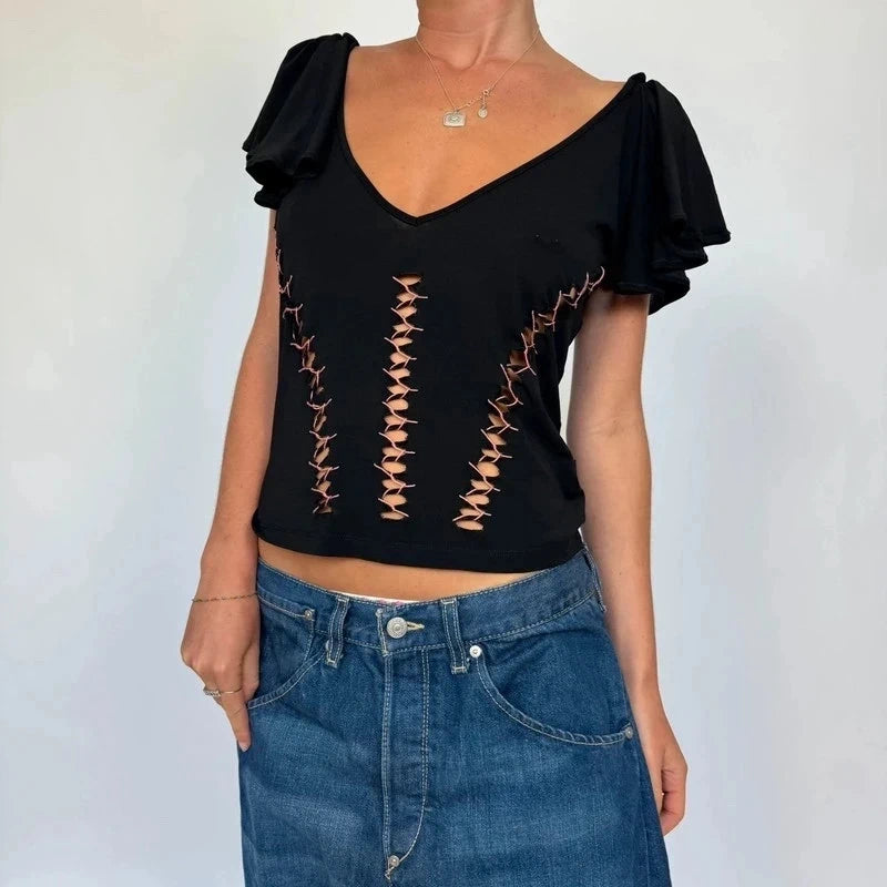 Roberto cavalli cut out top