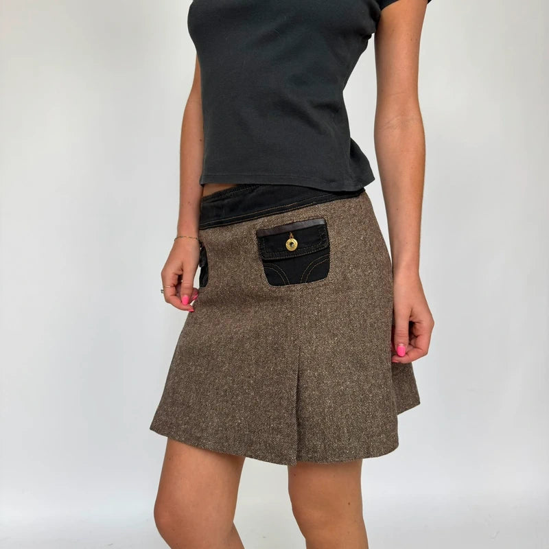 D&G tweed mini skirt