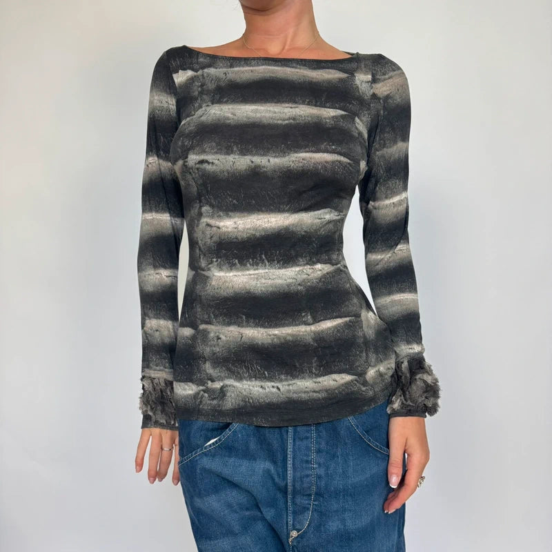 Vintage cavalli long sleeve top