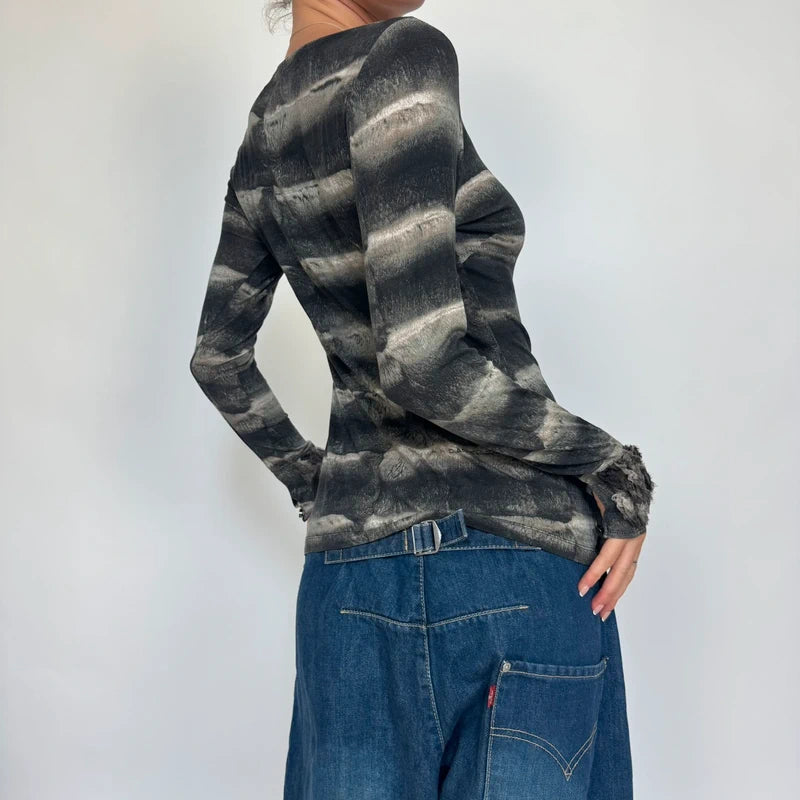 Vintage cavalli long sleeve top