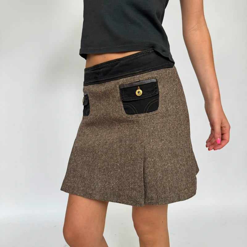 D&G tweed mini skirt