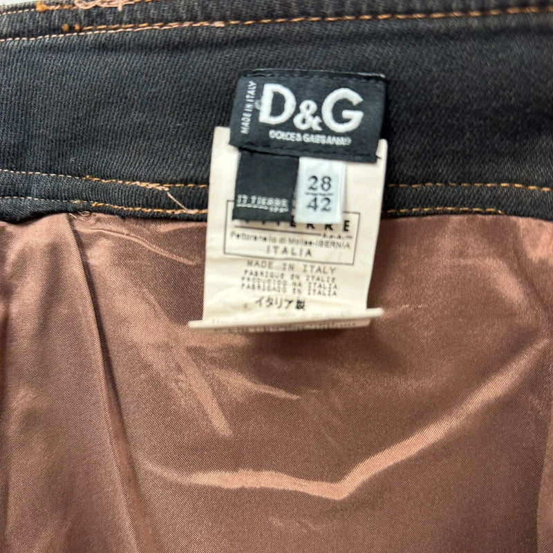 D&G tweed mini skirt