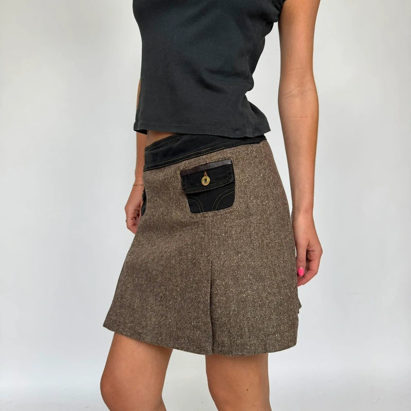 D&G tweed mini skirt
