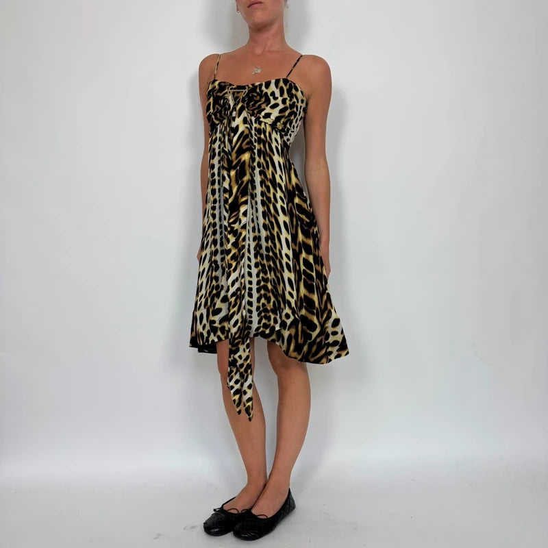 Vintage silk cavalli dress
