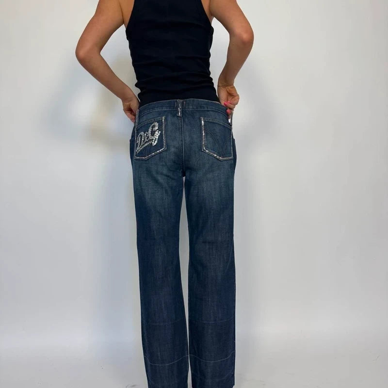 Dolce & gabbana denim baggy jeans