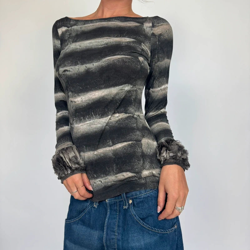 Vintage cavalli long sleeve top